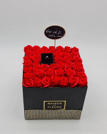 Set cadou - Trandafiri sapun - Cadou Bijuterie [3]