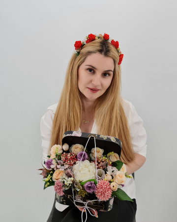 Set cadou - Trandafiri sapun - Valiza cu Flori 2 [0]