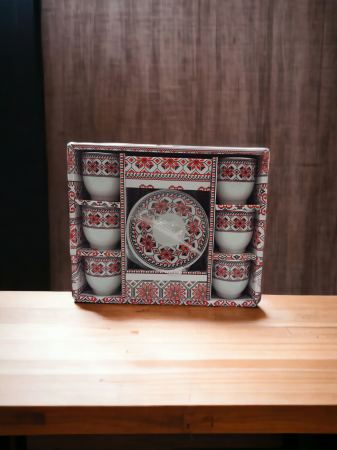 Set cafea cu motive traditionale [1]
