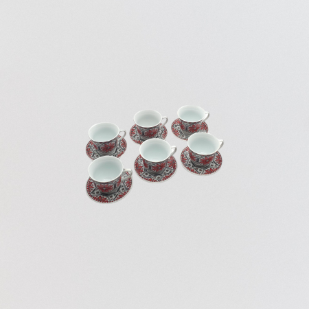 Set cafea cu motive traditionale 4 [1]