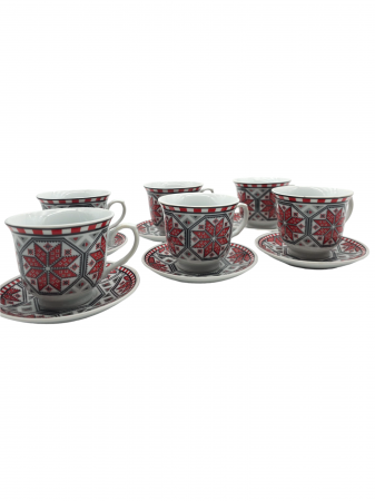 Set cafea cu motive traditionale 4 [2]