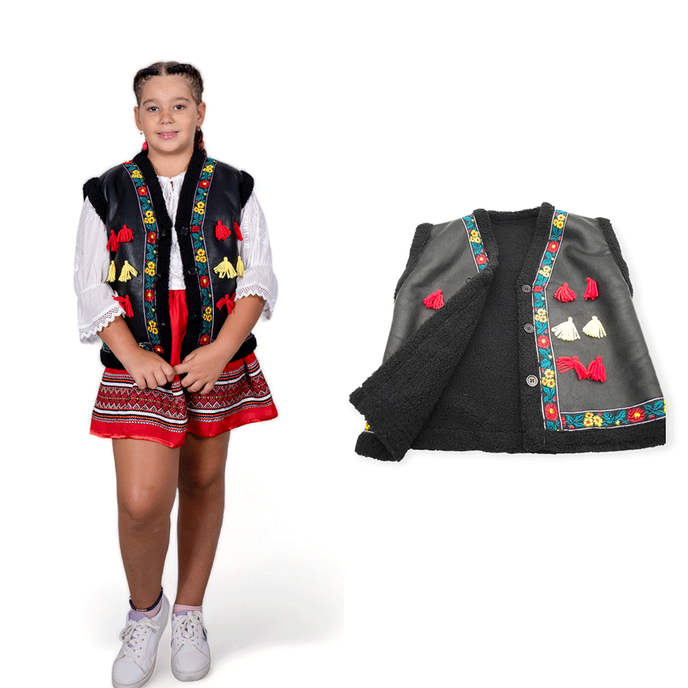 Set - Baietel / Fetita - Set Traditional Vesta Baiat / Vesta Fetita