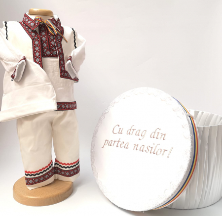 Set Traditional Botez - Set Traditional Botez Baiat - Costumas + Cutie 3