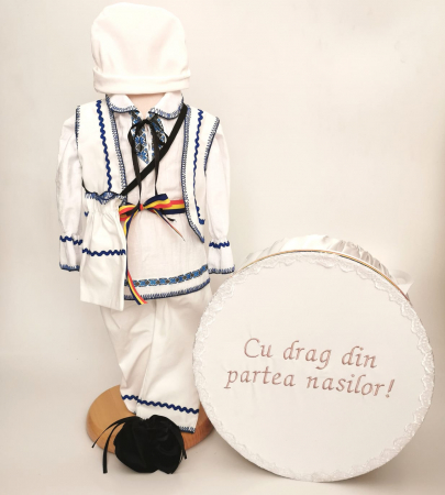 Set Traditional Botez - Set Traditional Botez Baiat - Costumas + Cutie Adan 3