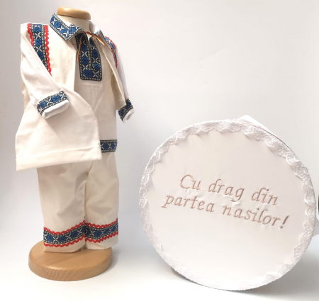 Set Traditional Botez - Set Traditional Botez Baiat - Costumas + Cutie 4