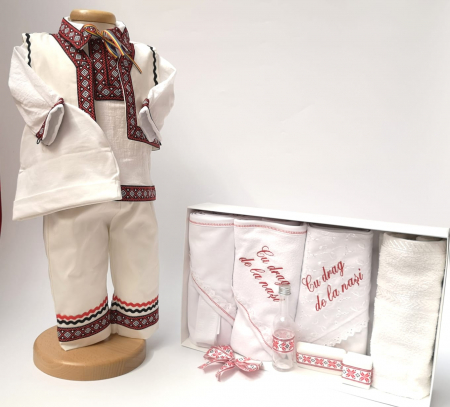 Set Traditional Botez - Set Traditional Botez Baiat - Costumas + Trusou baiat 3