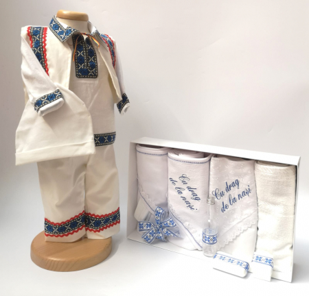 Set Traditional Botez - Set Traditional Botez Baiat - Costumas + Trusou baiat 4