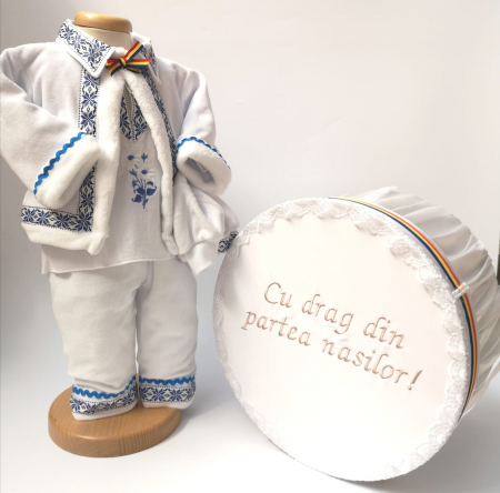Set Traditional Botez - Set Traditional Botez Baiat - Costumas + Cutie