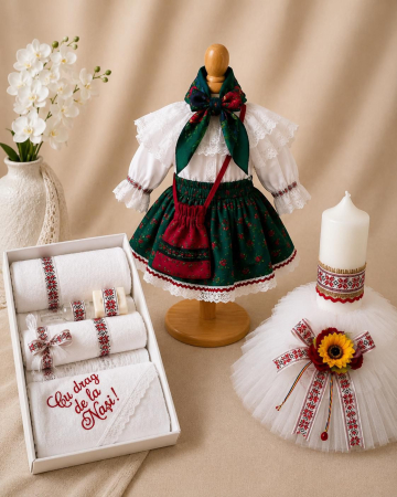 Set Traditional Botez - Set Traditional Botez - Costumas/Trusou/Lumanare Carmen 3