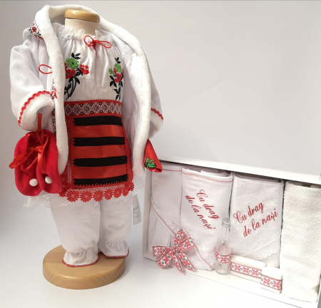 Set Traditional Botez - Set Traditional Botez Fetita - Costumas + Trusou 2