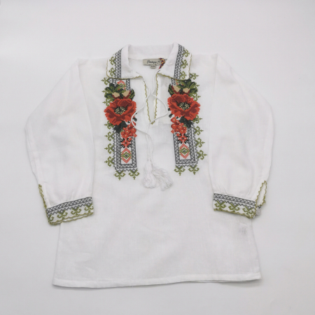 Set Traditional - Camasa Tata / Camasa fiu Trandafir [1]