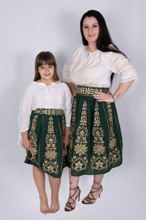 Set Traditional familie - Set Traditional / Fusta Mama / Fusta fiica Tatiana 4