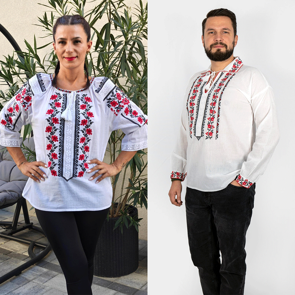 Set - Mama / Tata - Set Traditional / IE Mama / Camasa Tata 10
