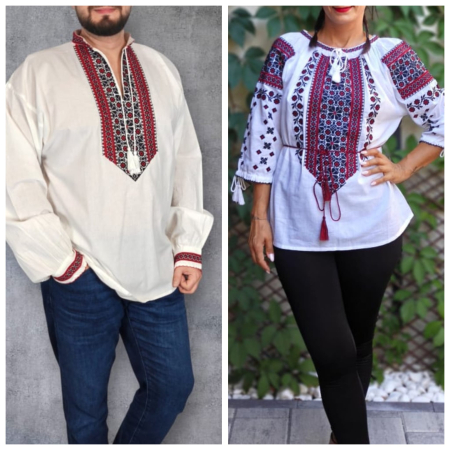 Set - Mama / Tata - Set Traditional / IE Mama / Camasa Tata Mino