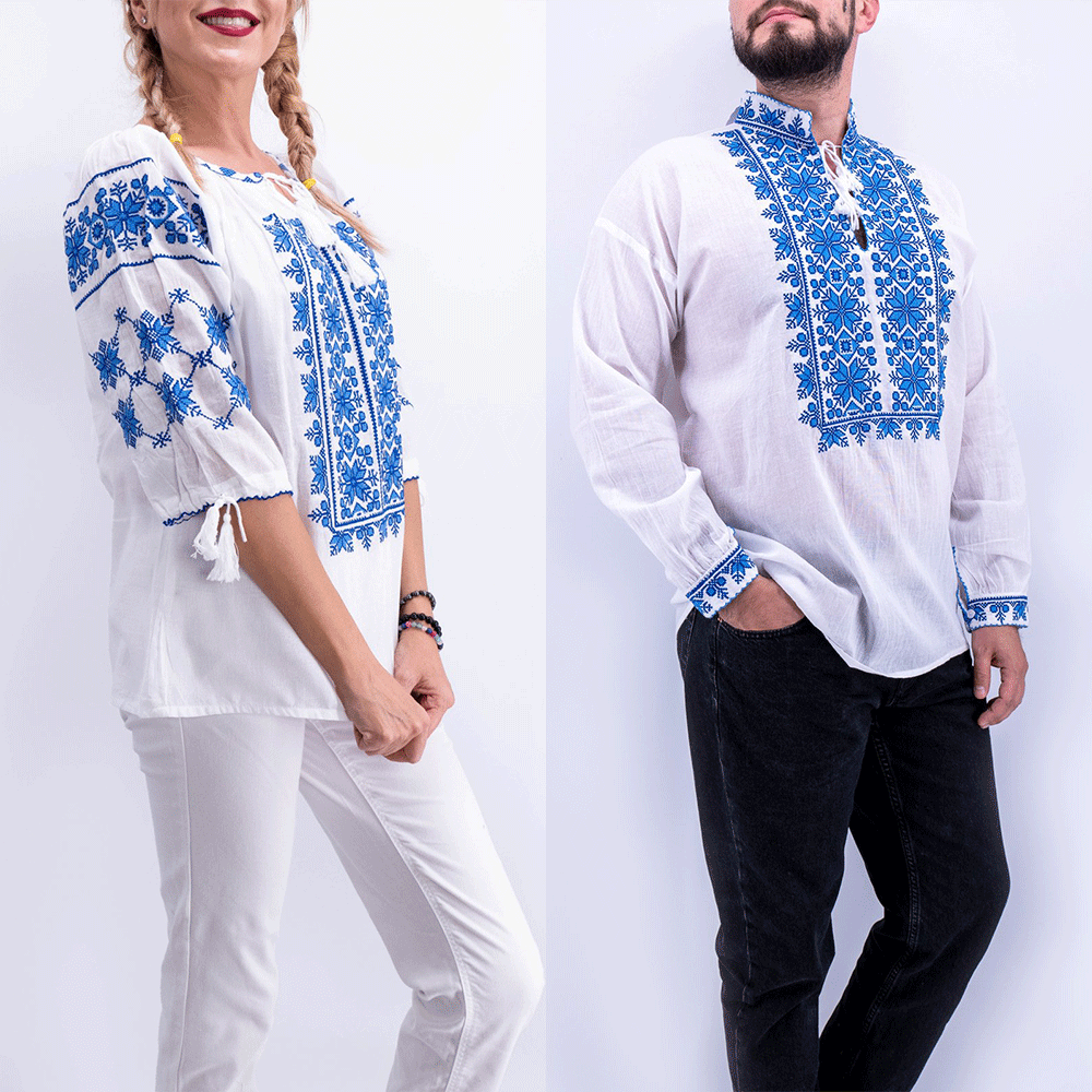 Set - Mama / Tata - Set Traditional / IE Mama / Camasa Tata Iustin 2