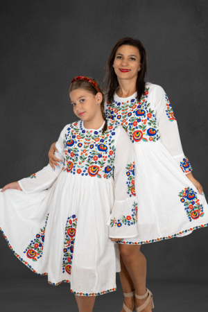 Set Mama / Fiica - Set Traditional Mama / fiica Fiorela 8