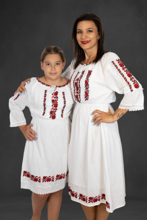 Set Mama / Fiica - Set Traditional Mama / fiica Elvira