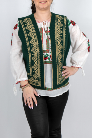 Vesta brodata cu model traditional Alina 14 [0]