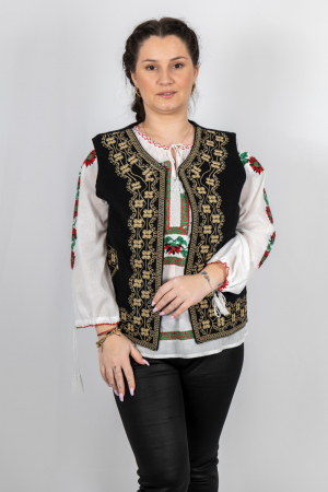 Vesta brodata cu model traditional Alina 16 [0]