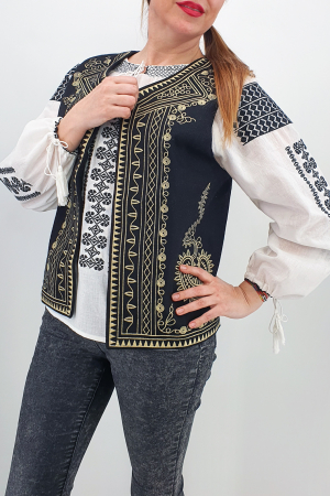 Vesta brodata cu model traditional Angelica 2 [0]