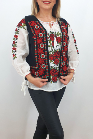 Vesta brodata cu model traditional Lucretia 2 [0]