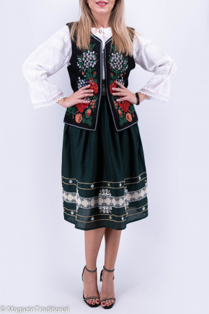 Vesta brodata cu model traditional Angi 10 [0]