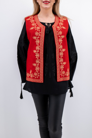 Vesta brodata cu model traditional Constantina 3 [0]