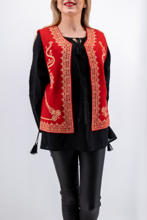 Vesta brodata cu model traditional Constantina 4 [1]