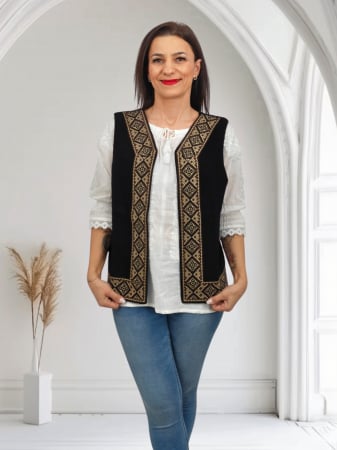Femei - Vesta brodata traditional Olguta 2