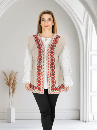 Veste Traditionale - Vesta brodata traditional Angelica 14