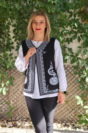 Veste Traditionale - Vestă piele întoarsă 4
