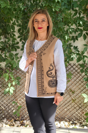 Veste Traditionale - Vestă piele întoarsă 5