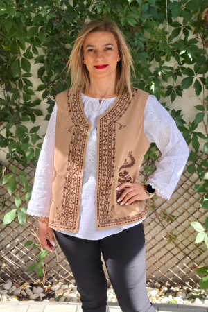 Veste Traditionale - Vestă piele întoarsă 2