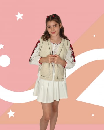 Copii - Vesta traditionala fetite Oana