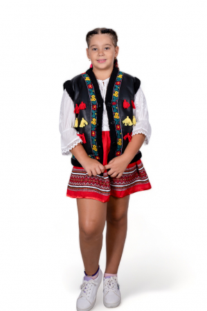 Fetite - Vesta traditionala fetite cu blanita