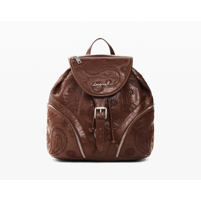 Rucsac mic de dama Desigual, seria Siroco Tula Mini - Maro camel [2]