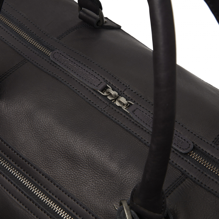 Geanta voiaj din piele naturala, The Chesterfield Brand, Lorenzo, Negru [2]