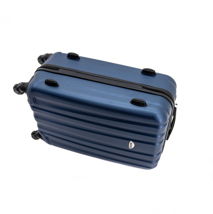 Troler mediu Costa 62 cm Master, ABS super usor, Albastru [6]