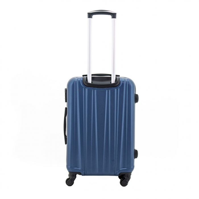 Troler mediu Costa 62 cm Master, ABS super usor, Albastru [2]