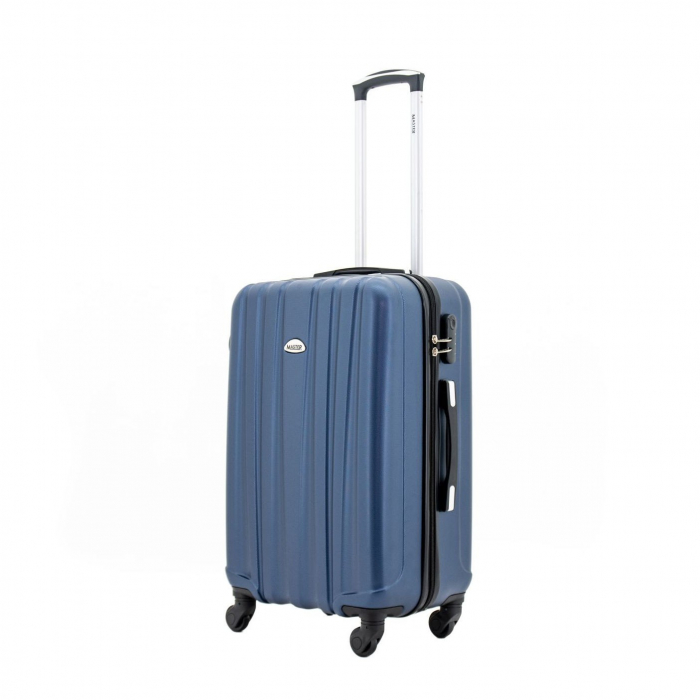 Troler mediu Costa 62 cm Master, ABS super usor, Albastru [3]