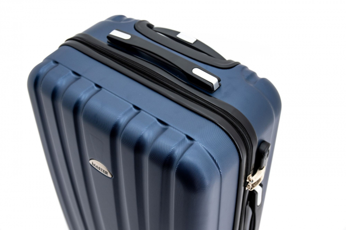 Troler mediu Costa 62 cm Master, ABS super usor, Albastru [5]