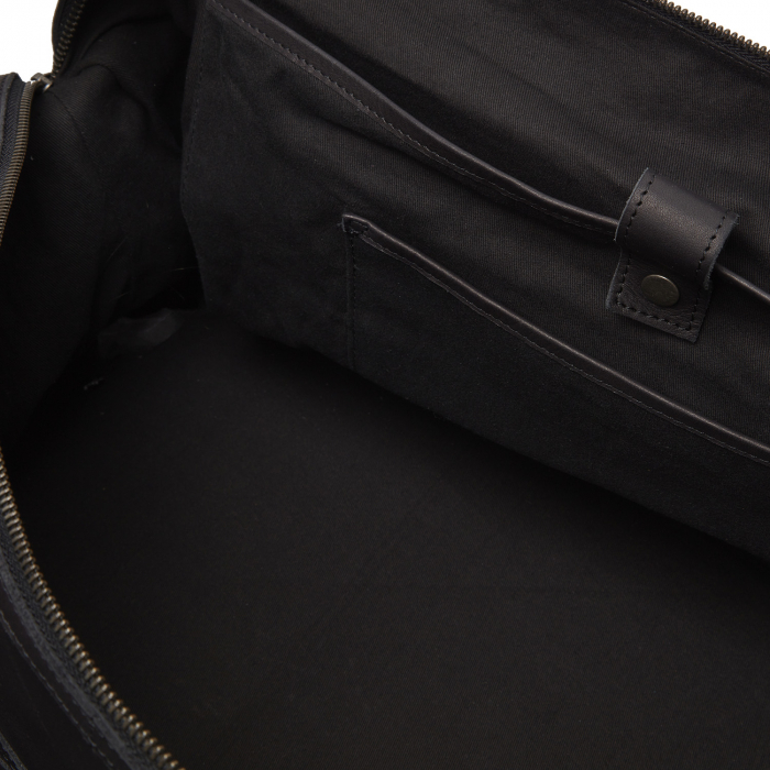 Geanta voiaj din piele naturala, The Chesterfield Brand, Lorenzo, Negru [4]