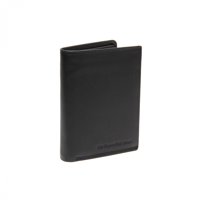 Portofel barbati, The Chesterfield Brand, cu protectie anti scanare RFID, din piele naturala, Leroy, Negru [3]