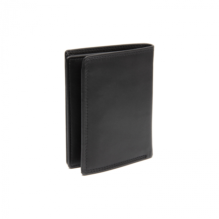 Portofel barbati din piele naturala, The Chesterfield Brand, Vincent, cu protectie anti scanare RFID, Maro inchis [6]