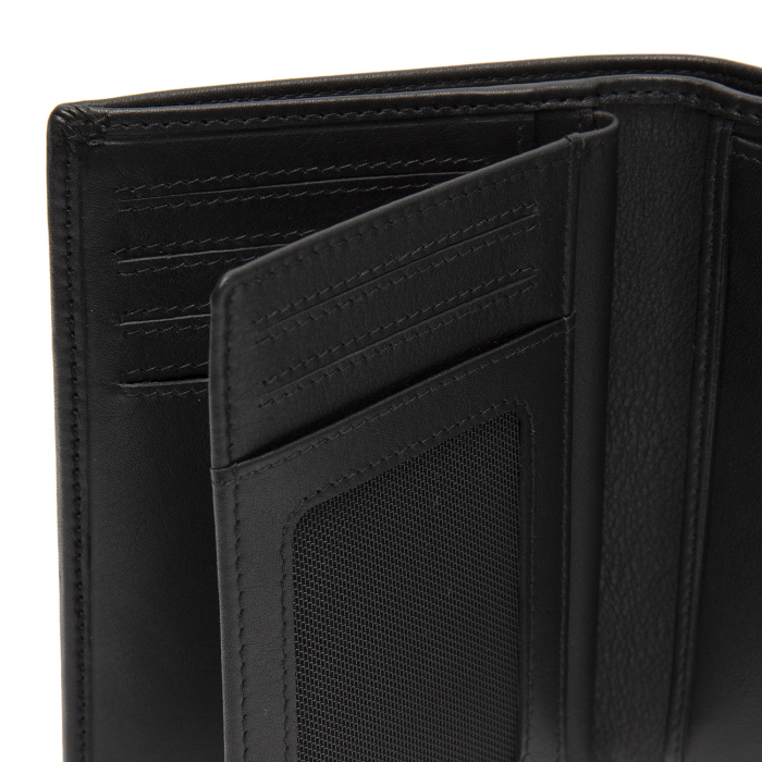 Portofel barbati, The Chesterfield Brand, cu protectie anti scanare RFID, din piele naturala, Hanson, Negru [4]