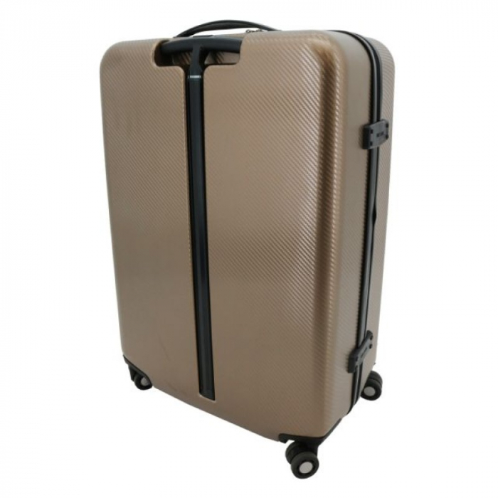 Troler mic Astoria 55 cm, material ABS si policarbonat, Auriu [3]