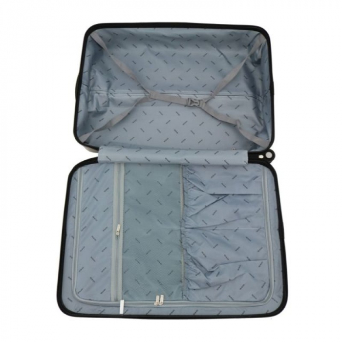 Troler mic Astoria 55 cm, material ABS si policarbonat, Auriu [5]