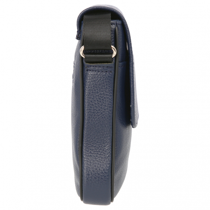Borseta de barbati din piele naturala moale, model S02, Bleumarin [4]