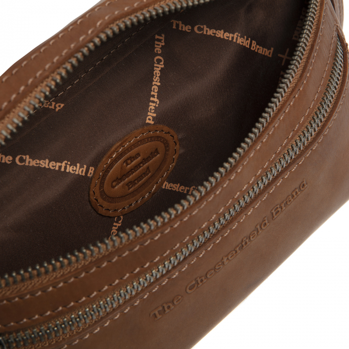 Borseta (marsupiu) de brau din piele naturala, The Chesterfield Brand, Toronto, Maro coniac [7]