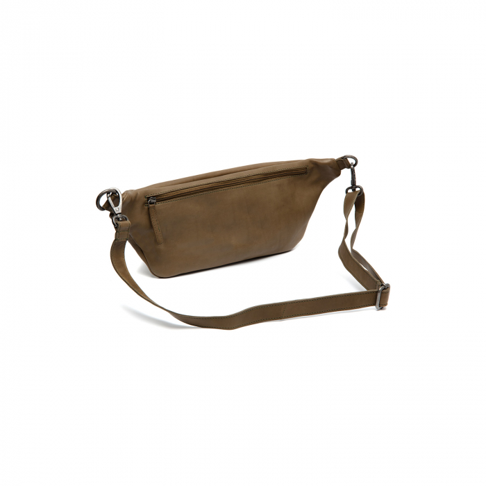 Borseta (marsupiu) de brau si umar  The Chesterfield Brand, din piele, model Kruger, Verde olive [6]